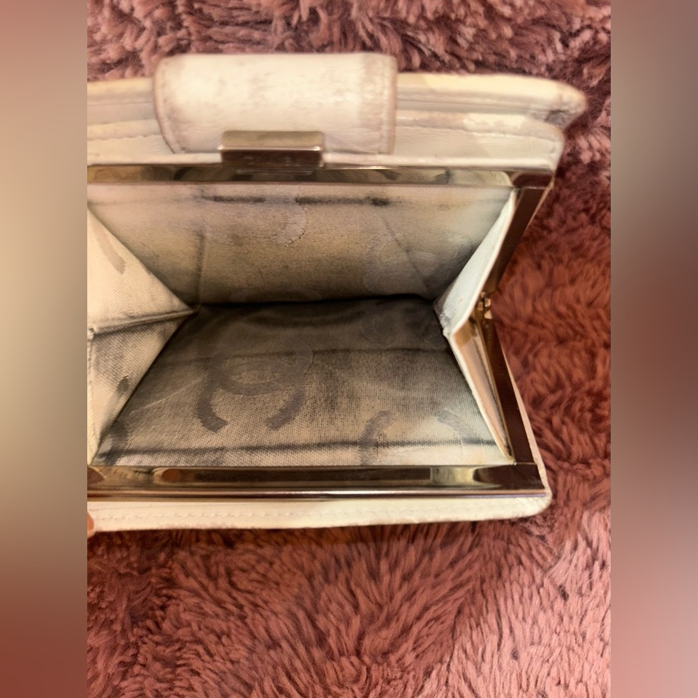 Chanel Python Quilted Leather Wallet - image 5